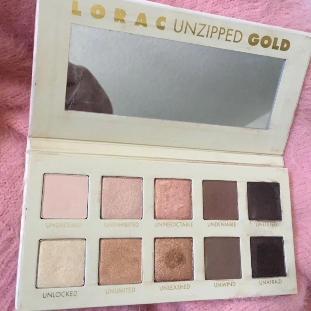Lorac Unzipped Gold palette